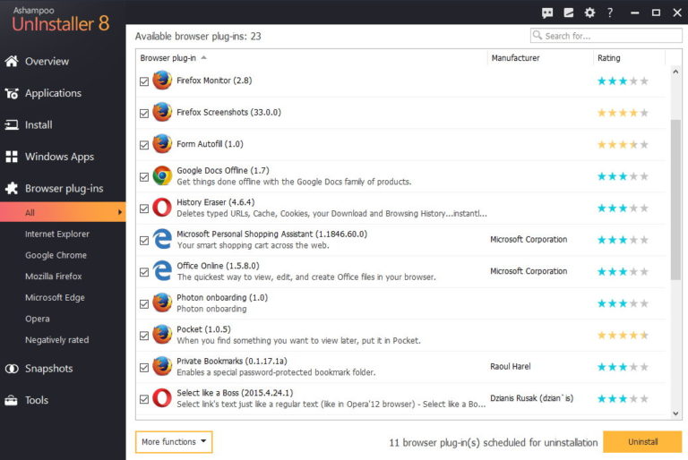 ashampoo uninstaller 8