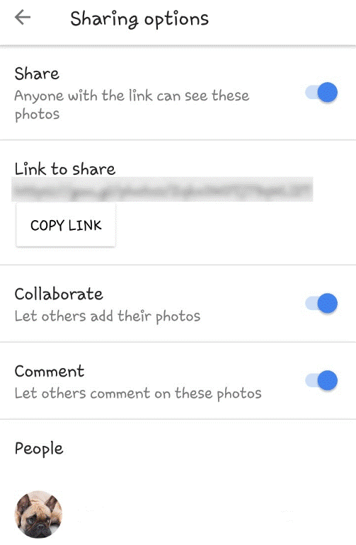 Share Your Pictures or Videos with Others