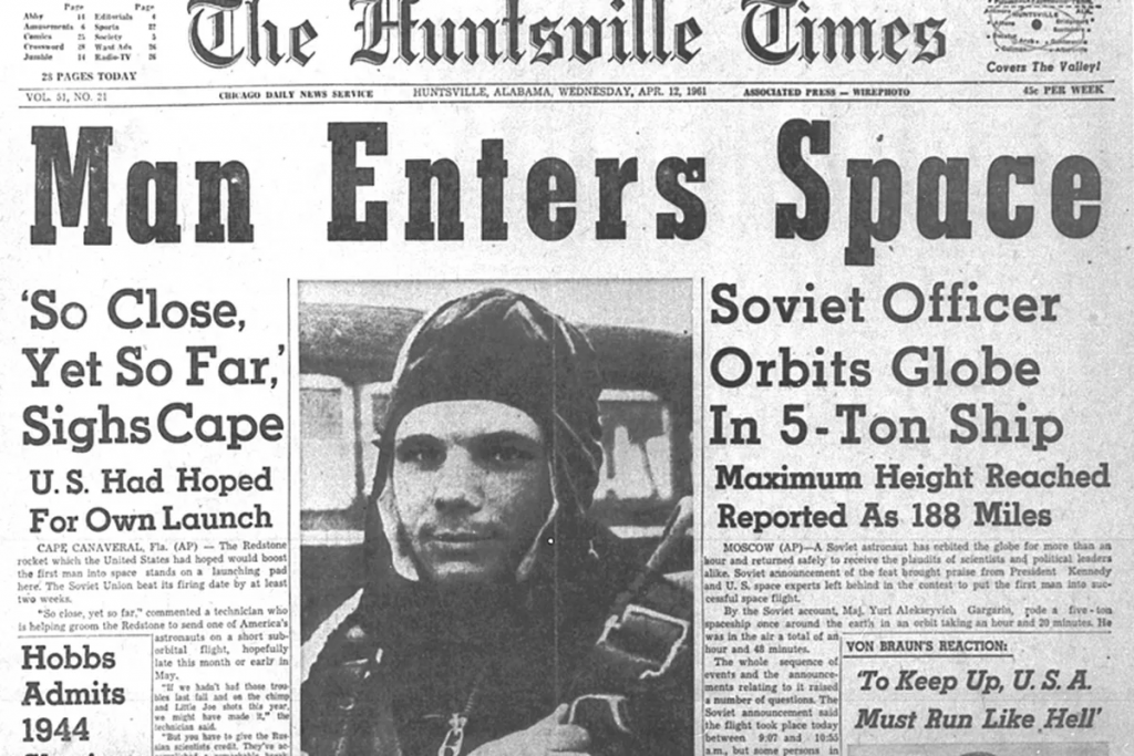 first man in space