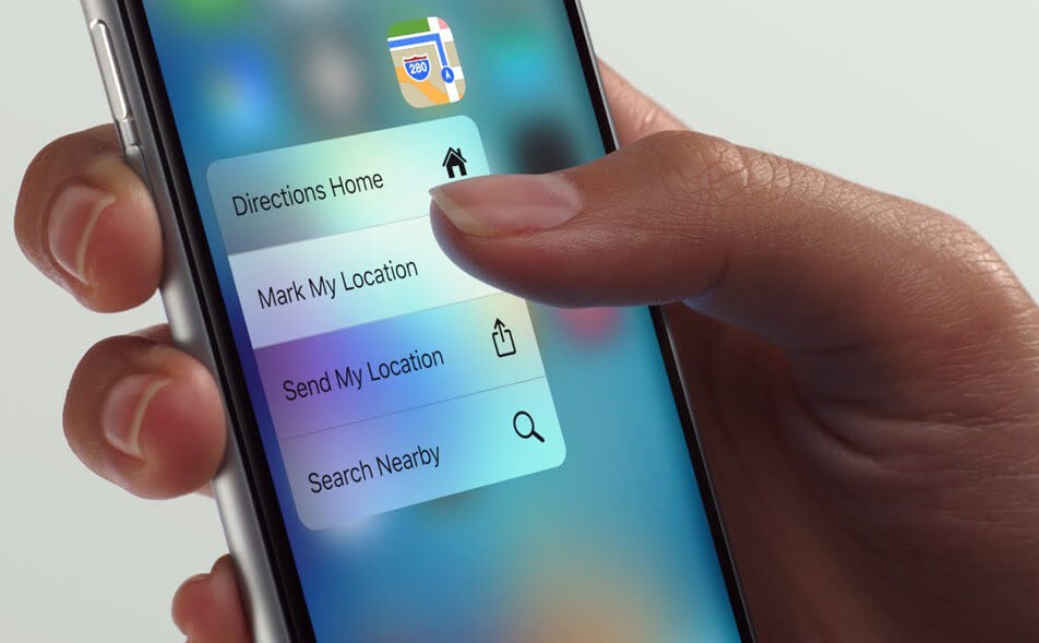 Augmented 3D Touch