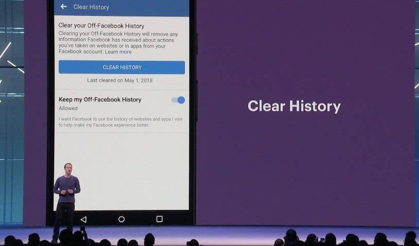 Facebook's Clear History Feature