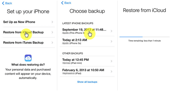 Resetting your iOS device using iCloud-6