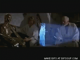 laser Holography gif
