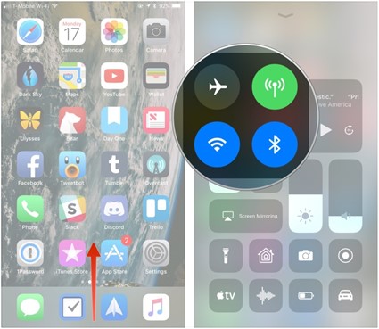 Airdrop on MacOS dock