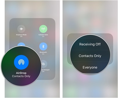 Airdrop on MacOS dock