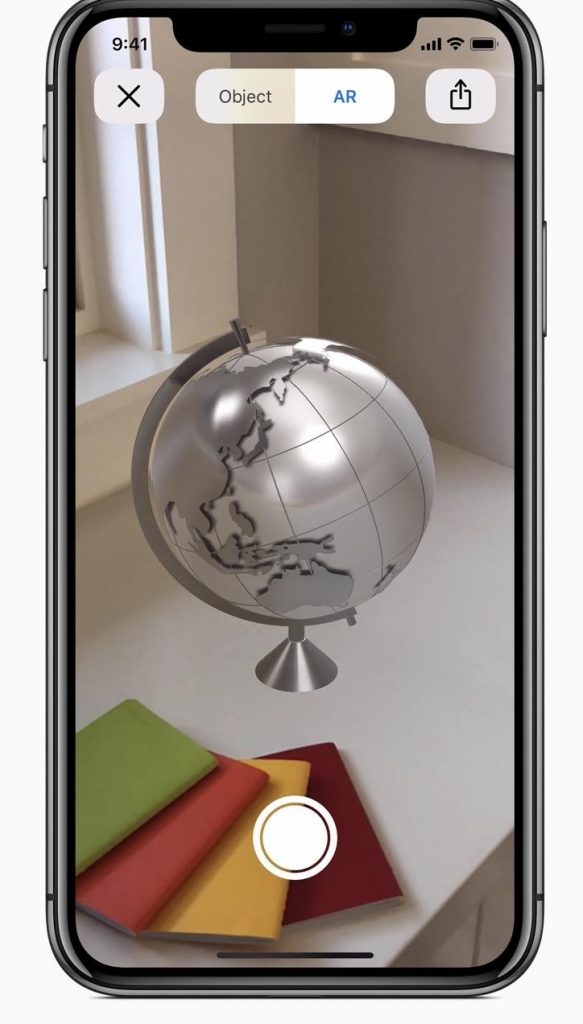 AR sticker in ios 12 beta