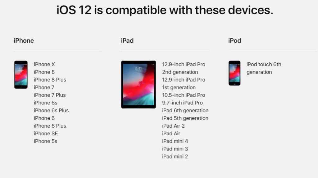 Apple IOS Compatibility