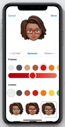 Memoji Feature ios 12 beta