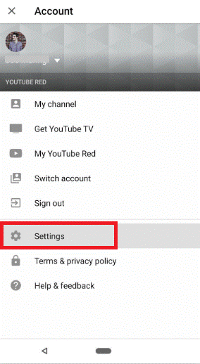 settings