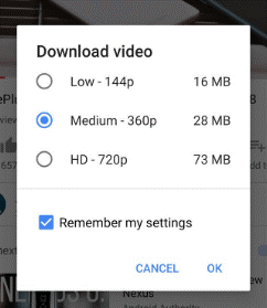 video quality
