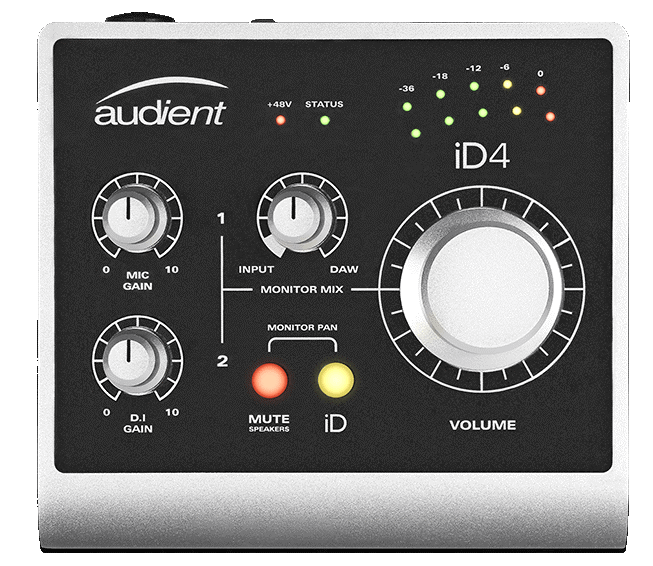 Audient ID4- ios audio interfaces