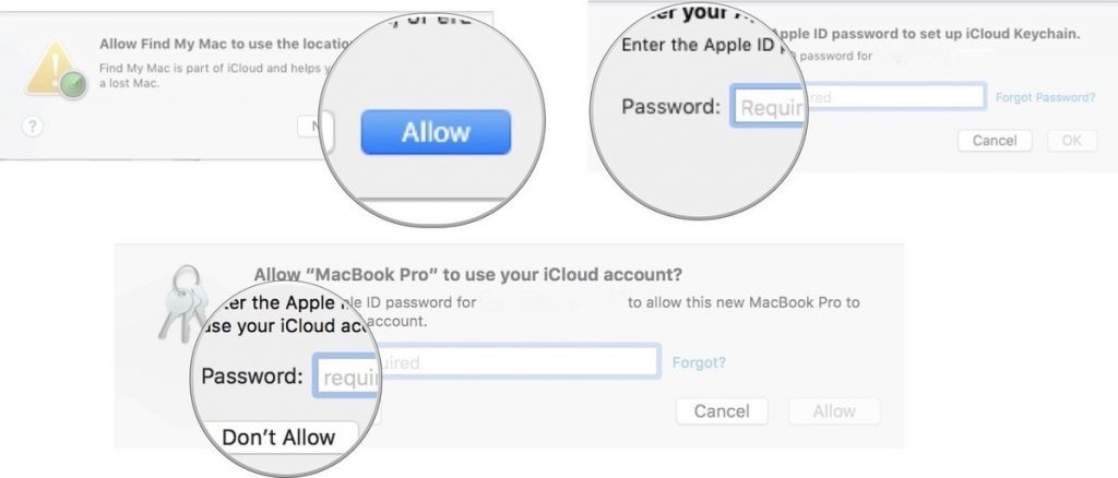 set up your iCloud