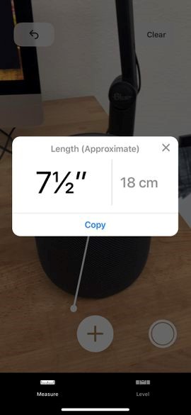 How to use iOS Measure app