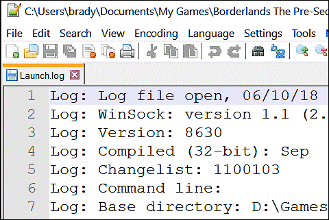 How to Access A Log File
