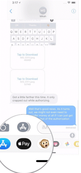 Transfer Payments apple pay cash