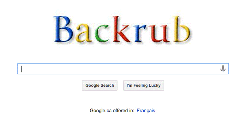BackRub Was Its First Name