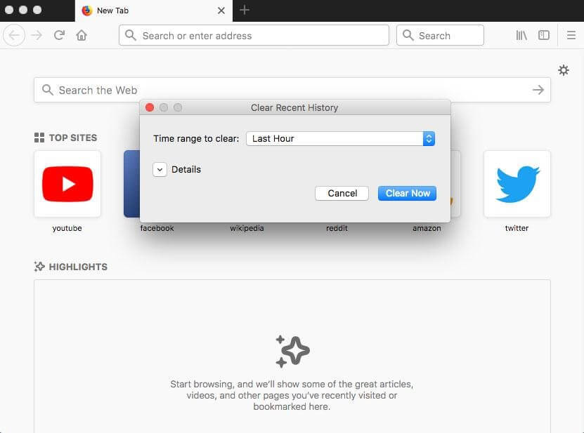 How to View and Delete History in Firefox