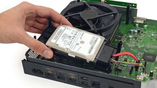 Remove the hard drive