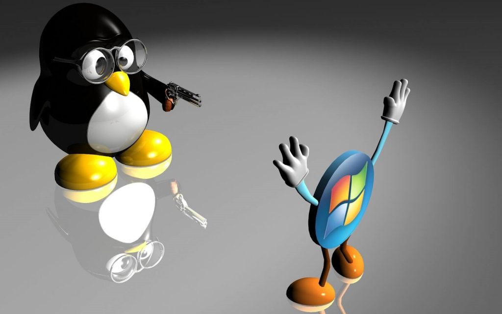 linux vs windows-1