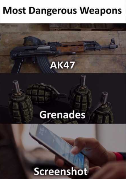 most dangerous weapon