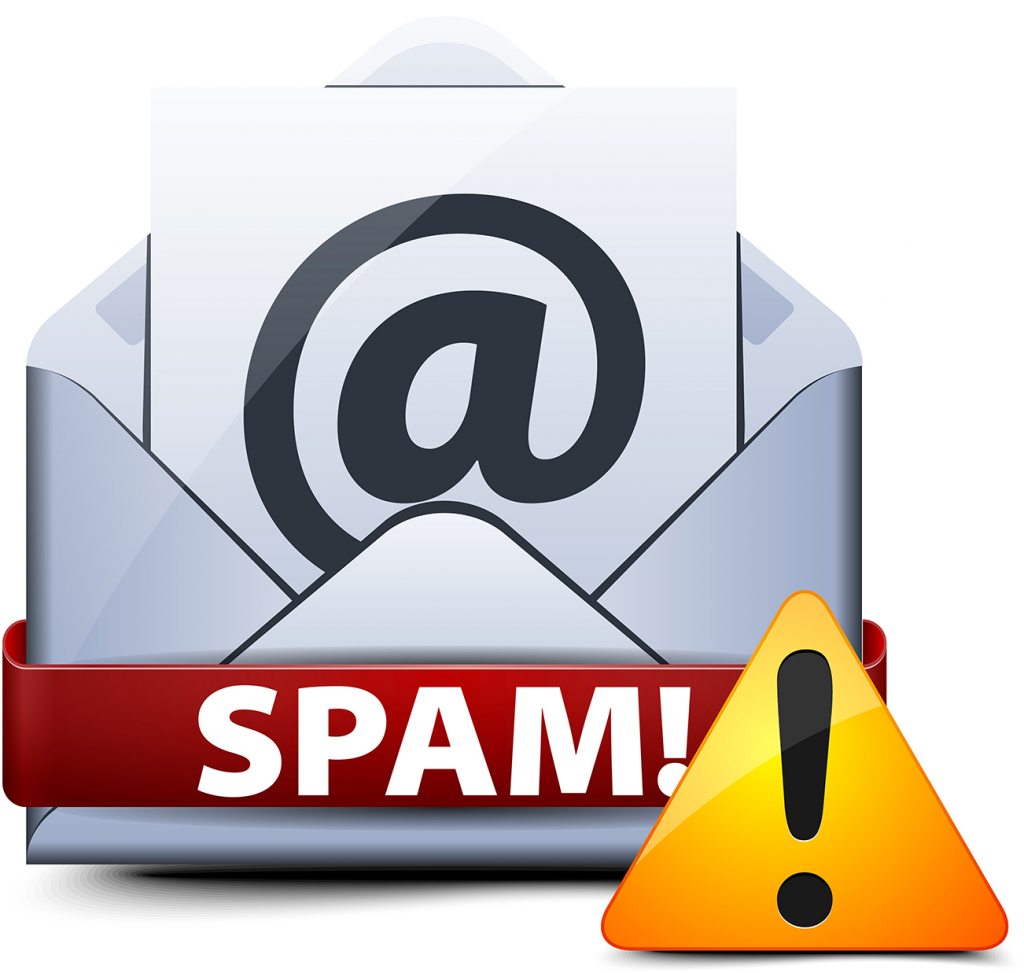 spam email could harm