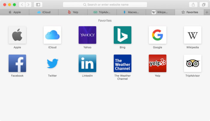enable Favicons In Safari