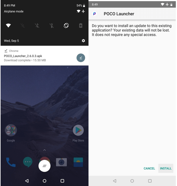 pocophone launcher