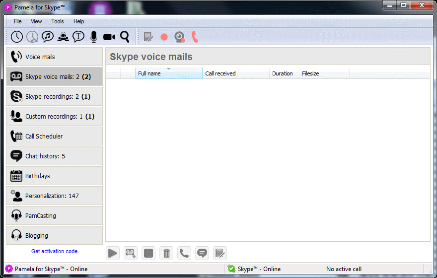 Pamela for Skype