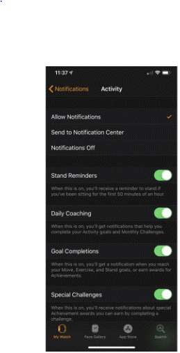 Steps to Disable Notifications for Default Apps on Apple Watch -2