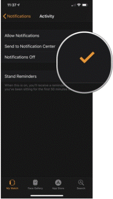 Steps to Disable Notifications for Default Apps on Apple Watch - 3