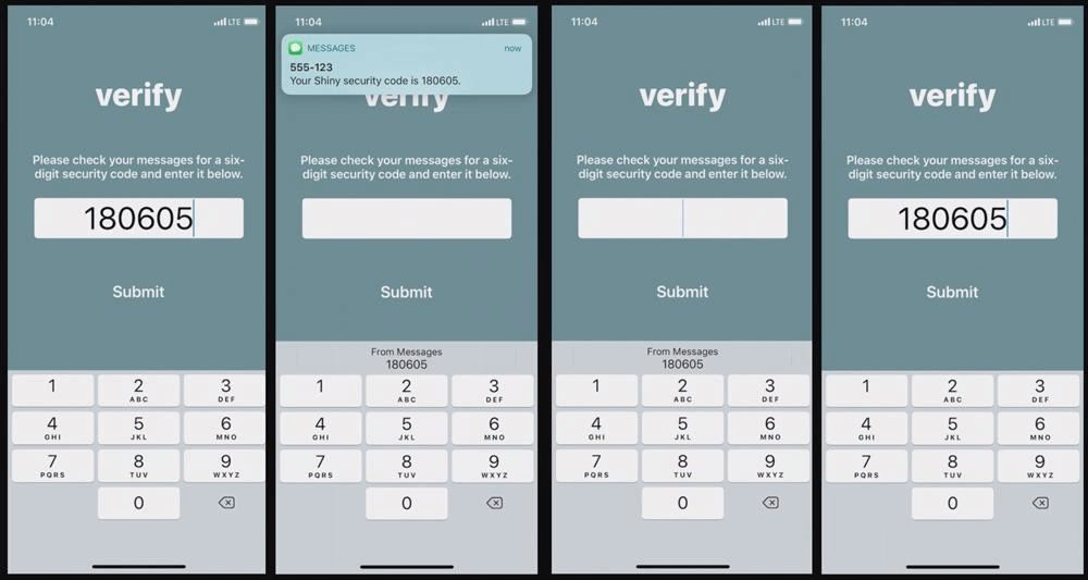 Enable Security Code Autofill