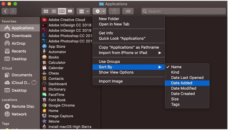 Mac App sotre options