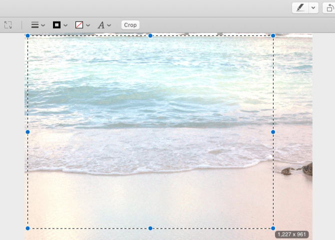Use Preview App To Crop Photos on Mac