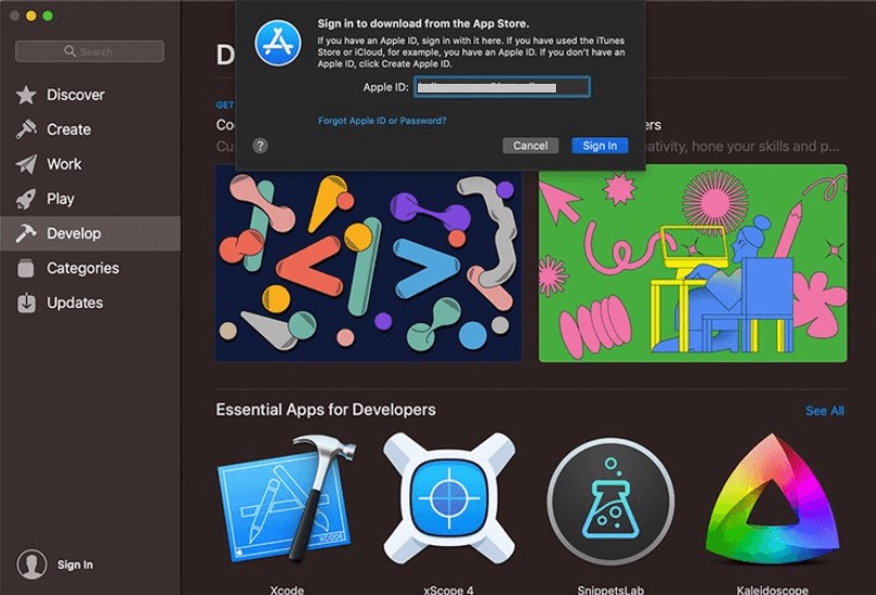 Work With Mac App Store