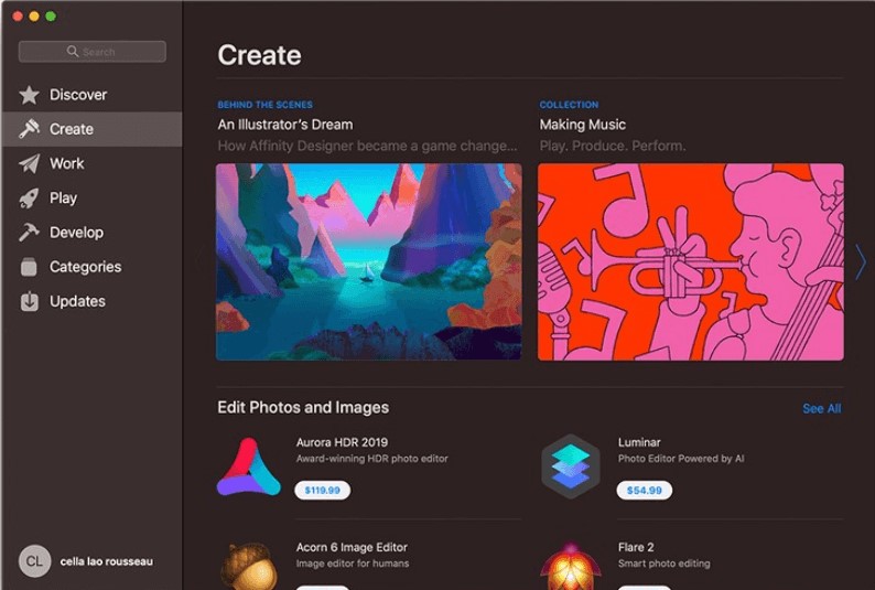 steps to download a game or an app