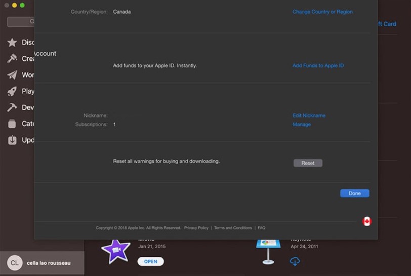 work on Mac App Store
