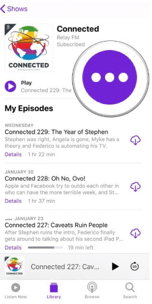 Eliminate A Podcast Subscription