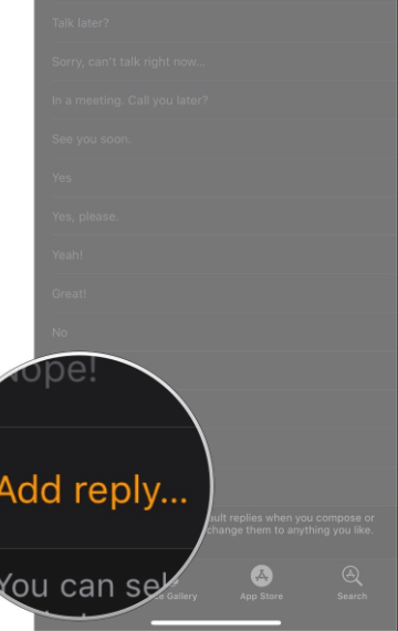 How to Enable Customize Message Responses for Apple Watch step-4