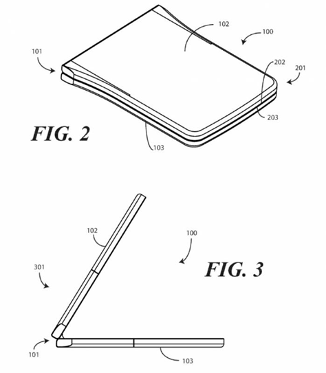 Motorola folable phones design