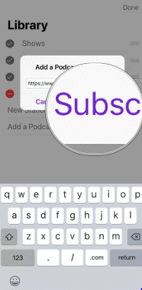 Podcast Subscription