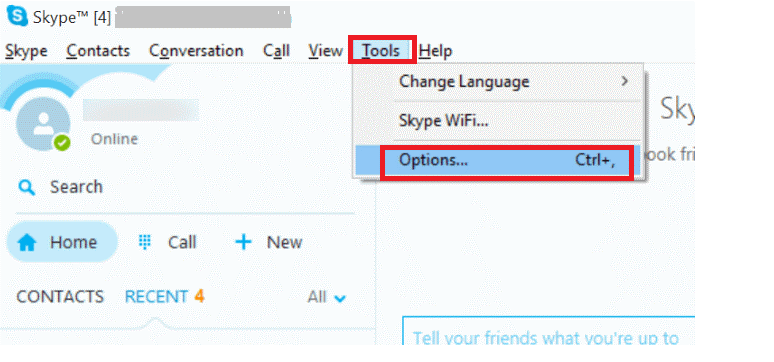 Follow the steps to eliminate Skype from the taskbar to the system tray