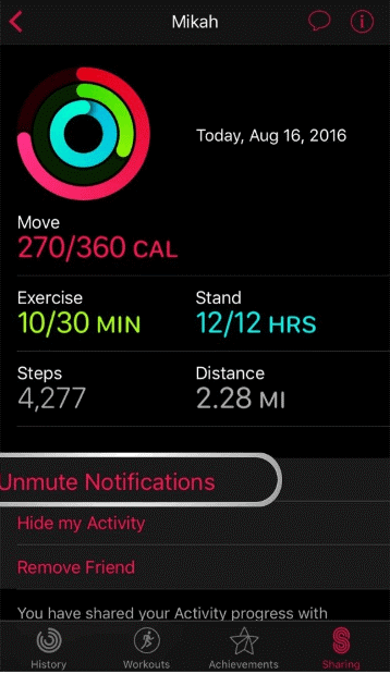 Mute and Eliminate Activity Data of An Individual