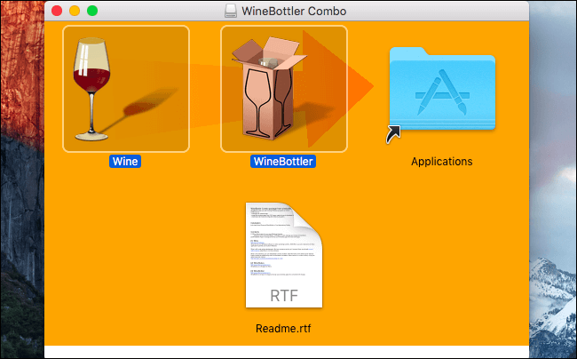 Wine to run windows on mac