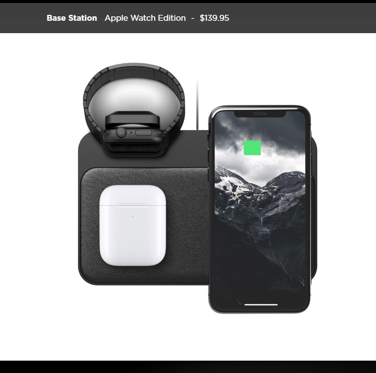 NOMAD Base Station (Apple Watch Edition)