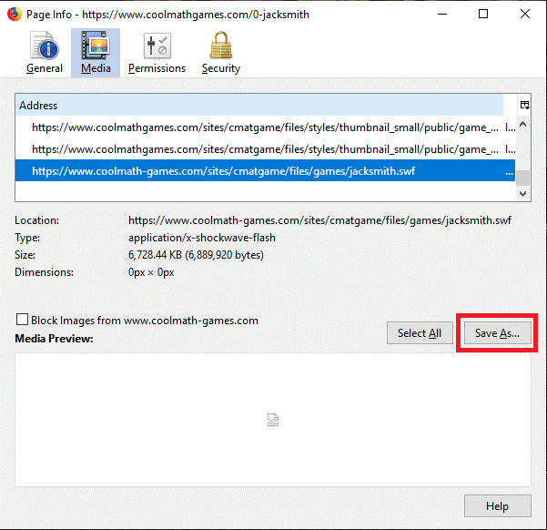 FILE SWF CON FIREFOX SCARICA