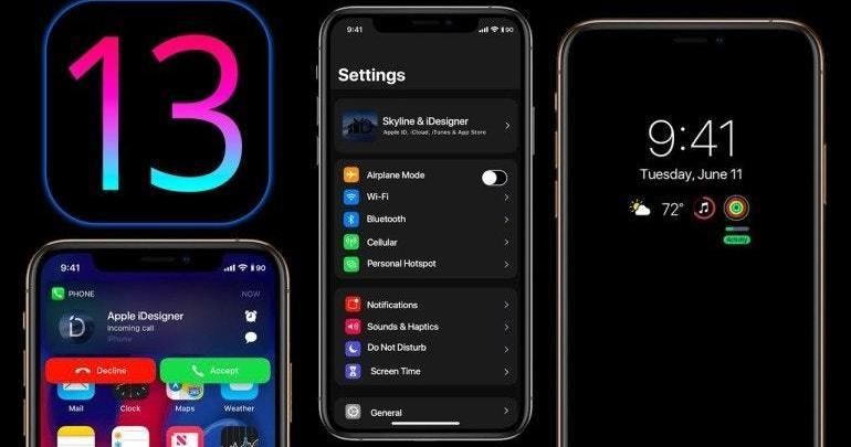 iOS 13 features