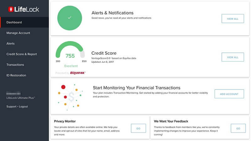 lifelock screnshot