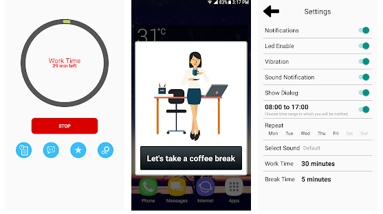 desktop break reminder app