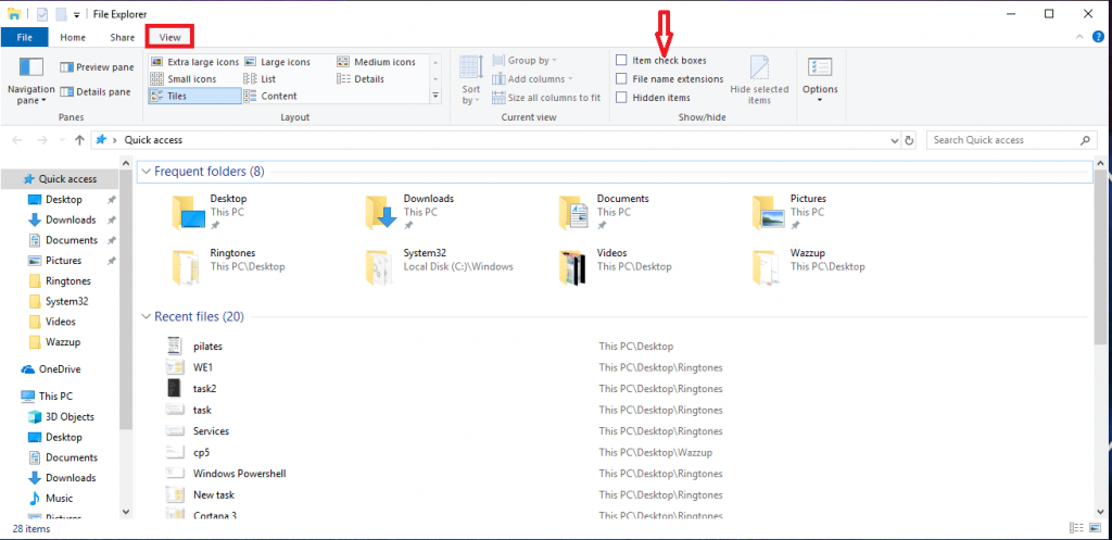 Checkboxes