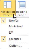 Customize Navigation bar pane